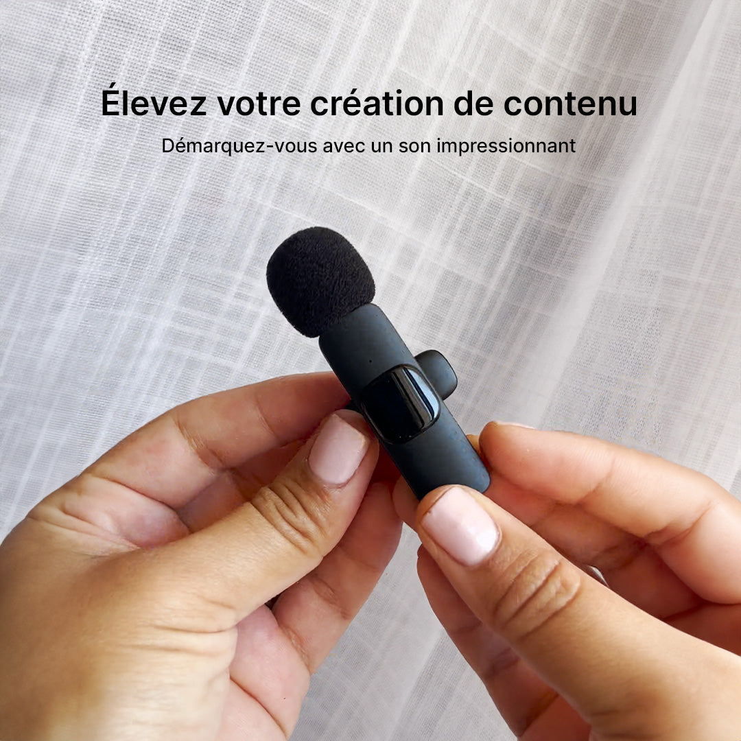 Micro sans fil PocketPro Mini pour créateurs