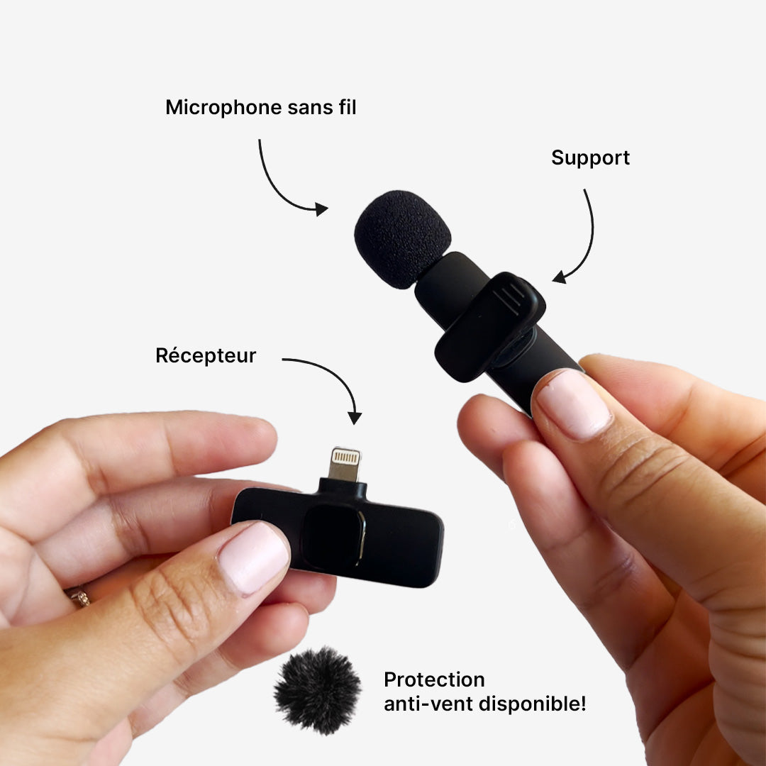 Micro sans fil PocketPro Mini pour créateurs