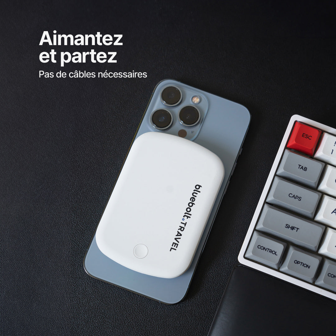 Batterie Externe MagSafe Sans Fil 15W