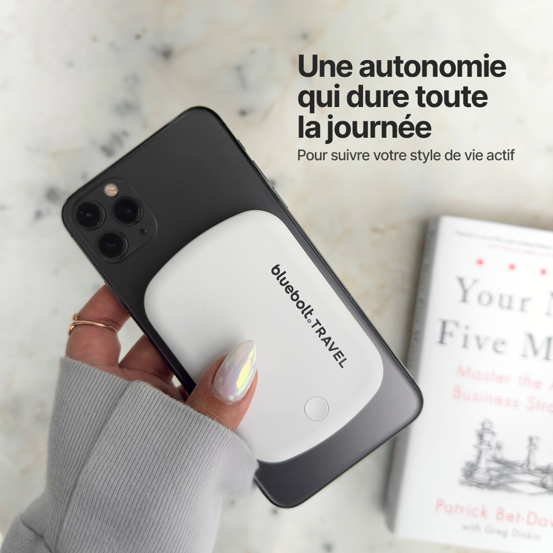 Batterie Externe MagSafe Sans Fil 15W