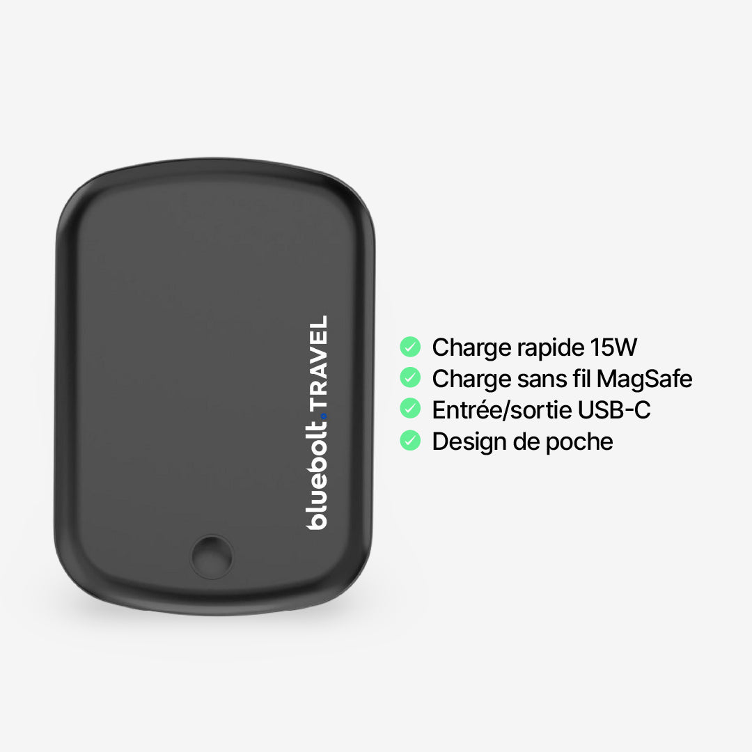 Batterie Externe MagSafe Sans Fil 15W