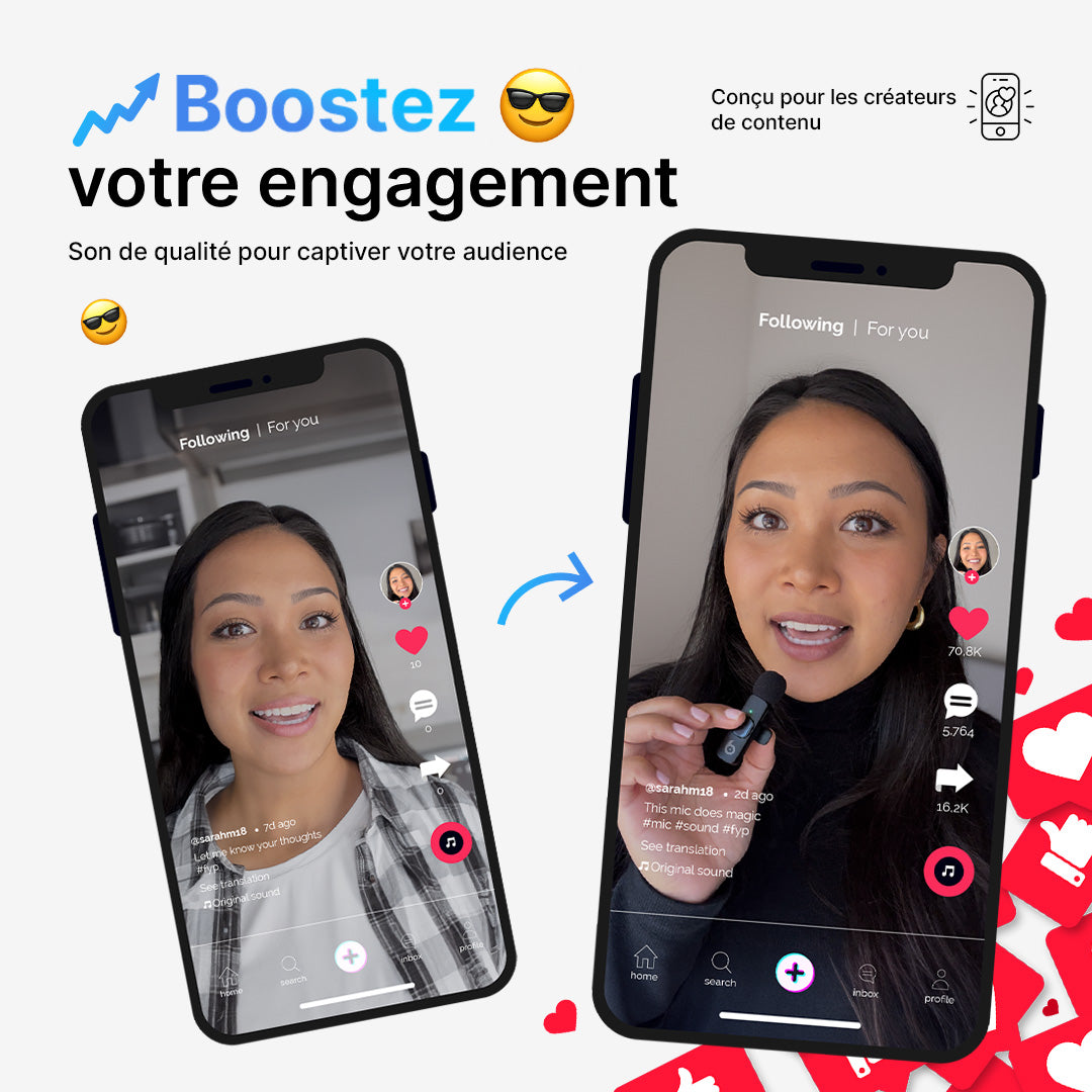 Micro sans fil PocketPro Mini pour créateurs