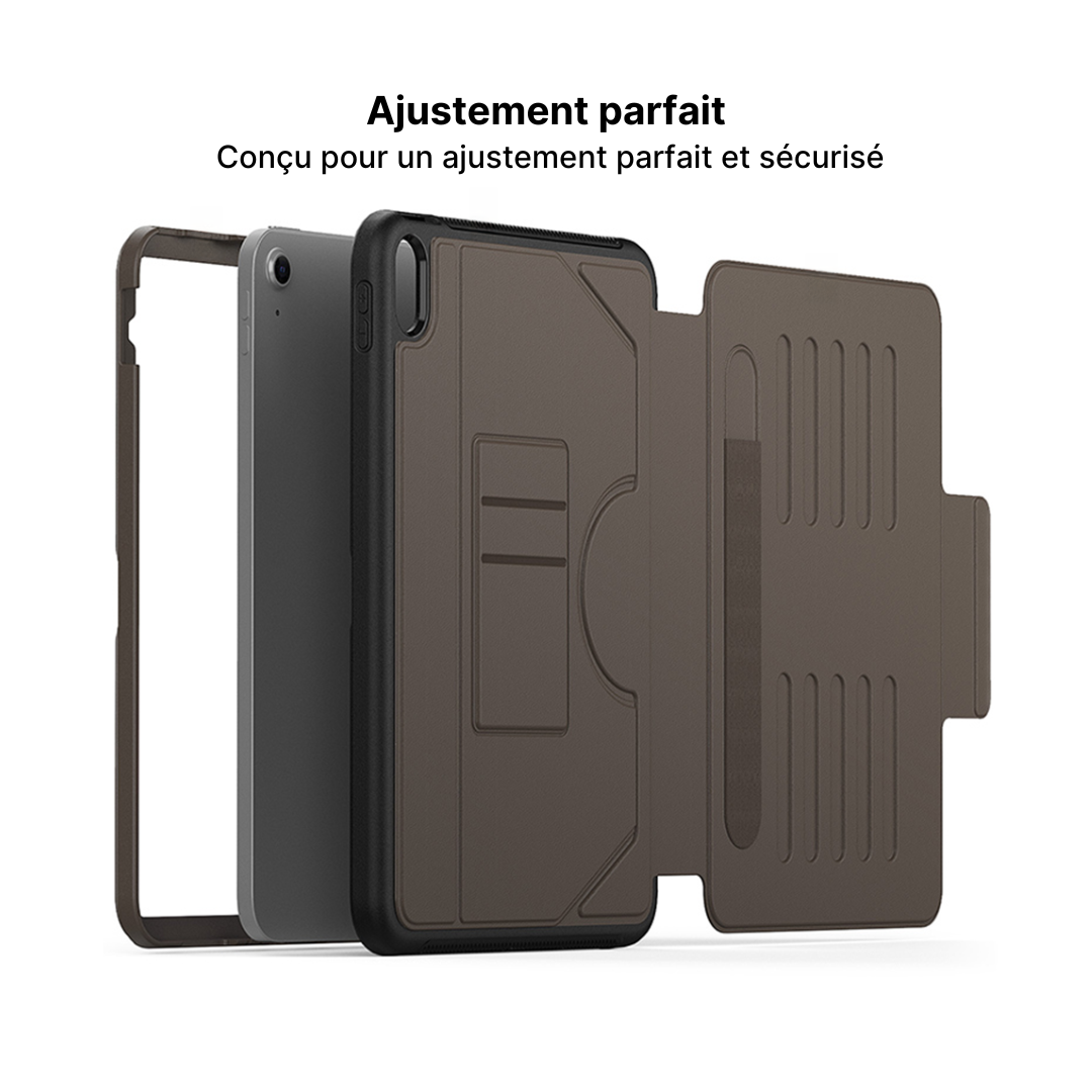 Étui AirFlow Pro pour iPad avec Support Ajustable et Porte-Crayon