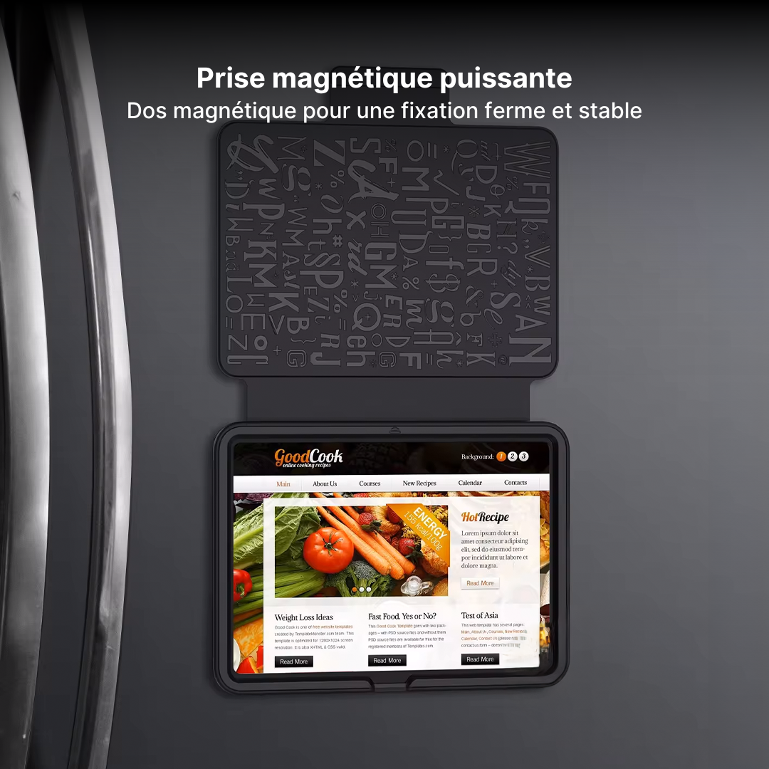 Étui AirFlow Pro pour iPad avec Support Ajustable et Porte-Crayon
