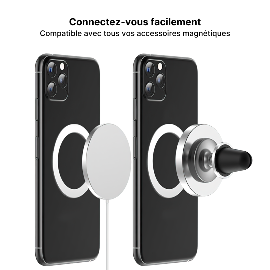 Anneau Magnétique MagSafe pour iPhone et Android