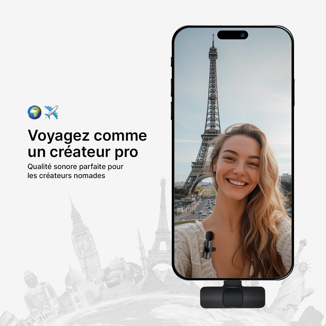 Micro sans fil PocketPro Mini pour créateurs