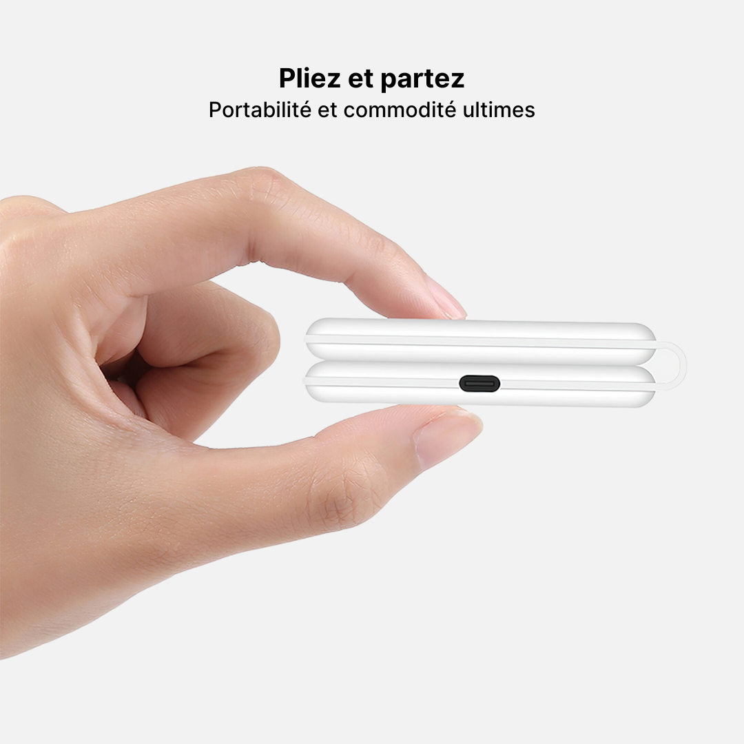 Station de Charge Sans Fil Double Pliable MagFold 2-en-1