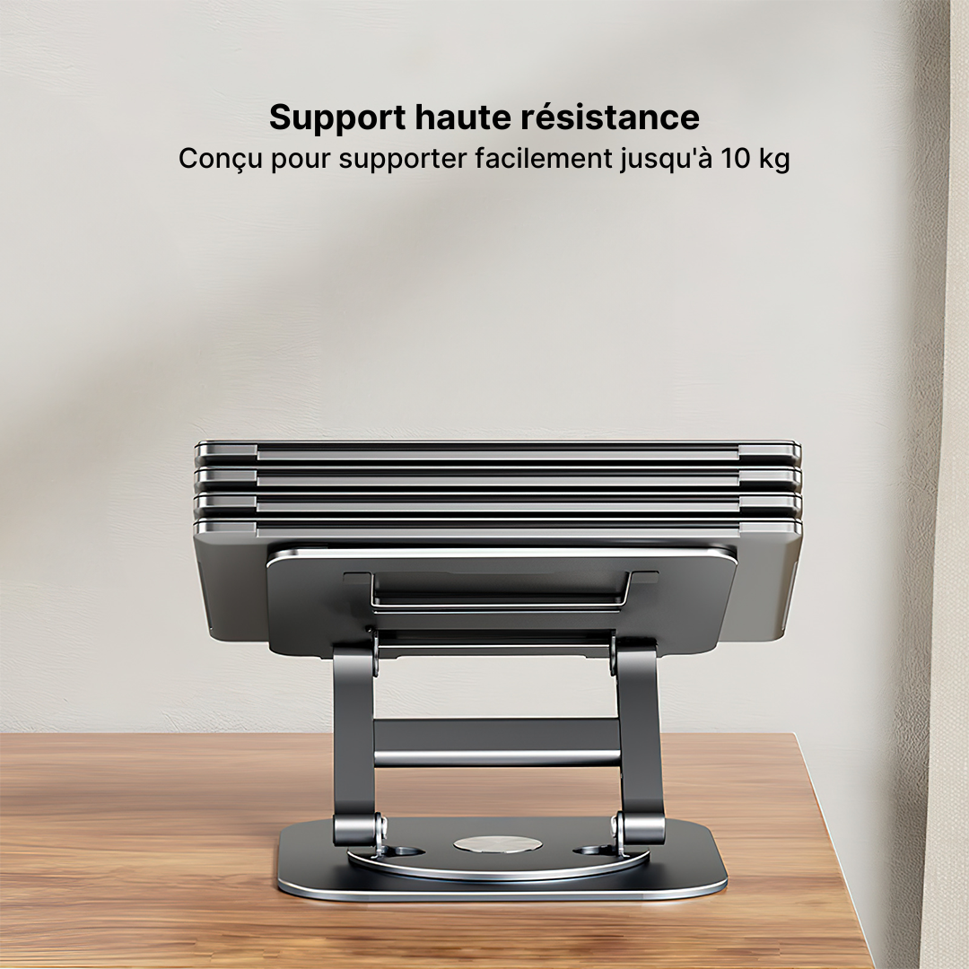Support Ordinateur Portable Pivotant 360