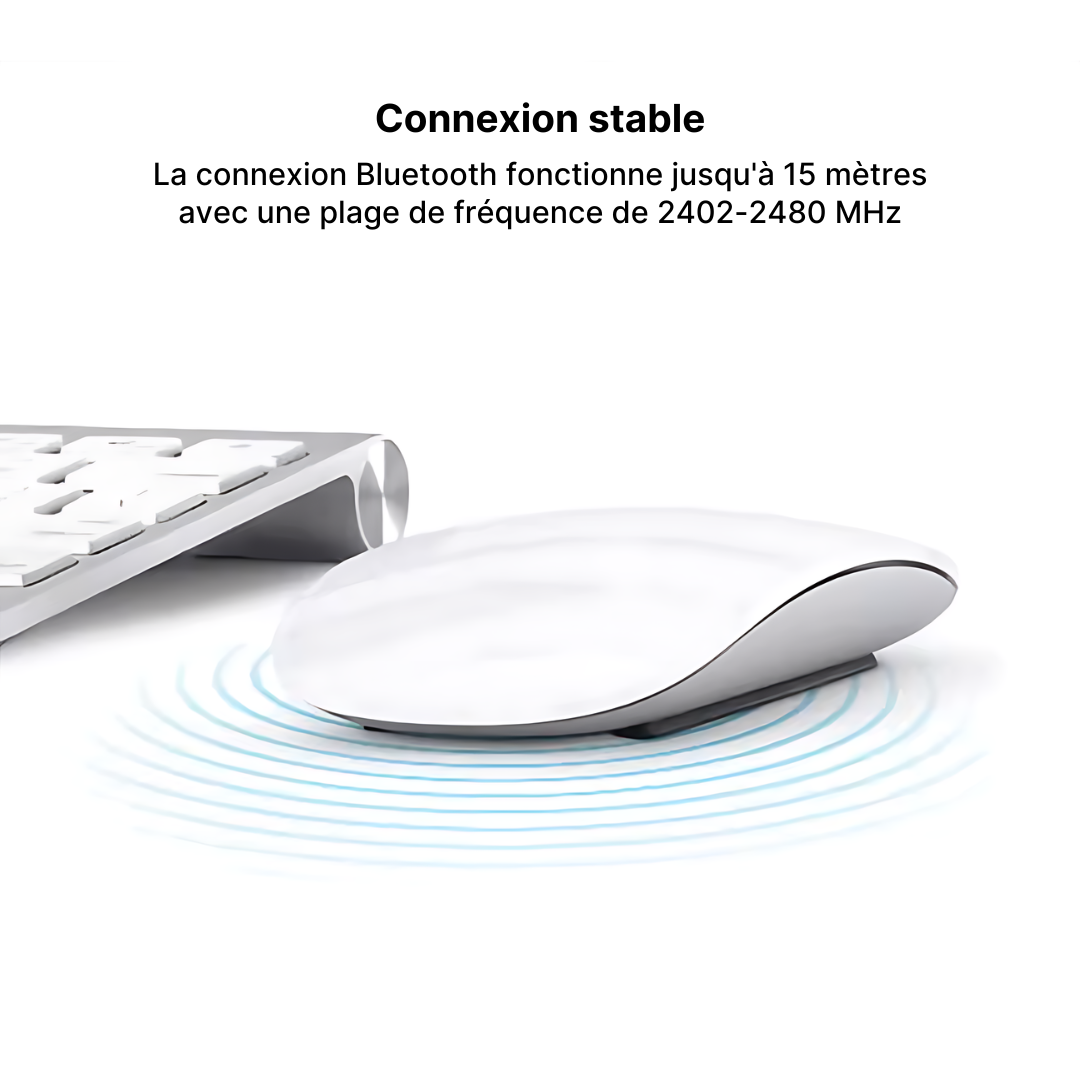 Souris Bluetooth TravelLite - Ultra-fine & légère pour le voyage