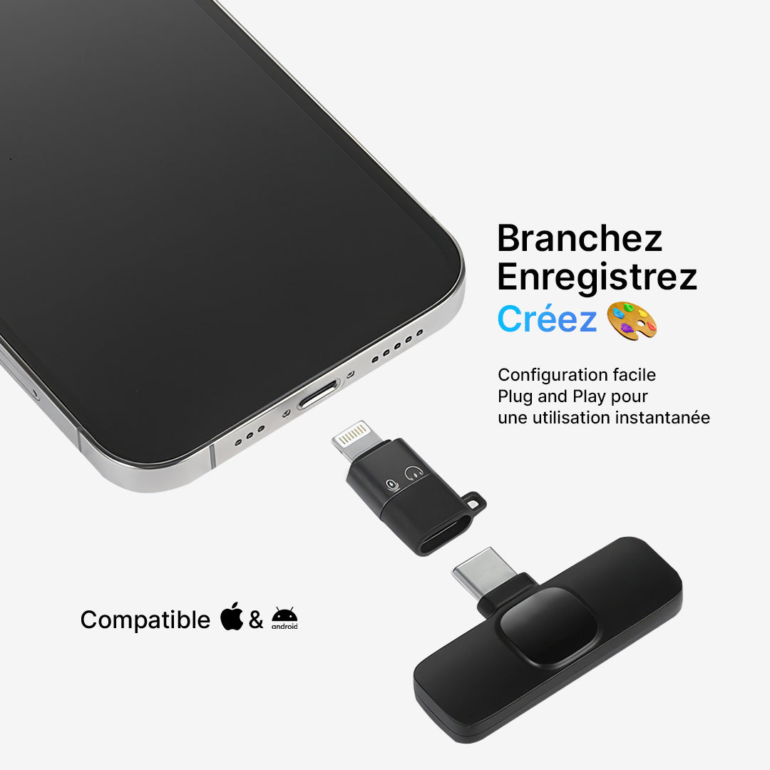 Micro sans fil PocketPro Mini pour créateurs