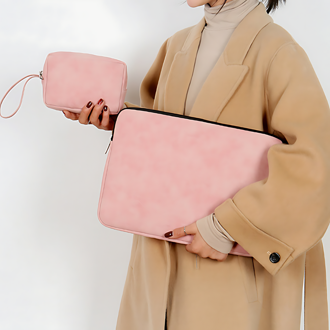 Housse pour Ordinateur Portable PlushTech Imperméable et Antichoc