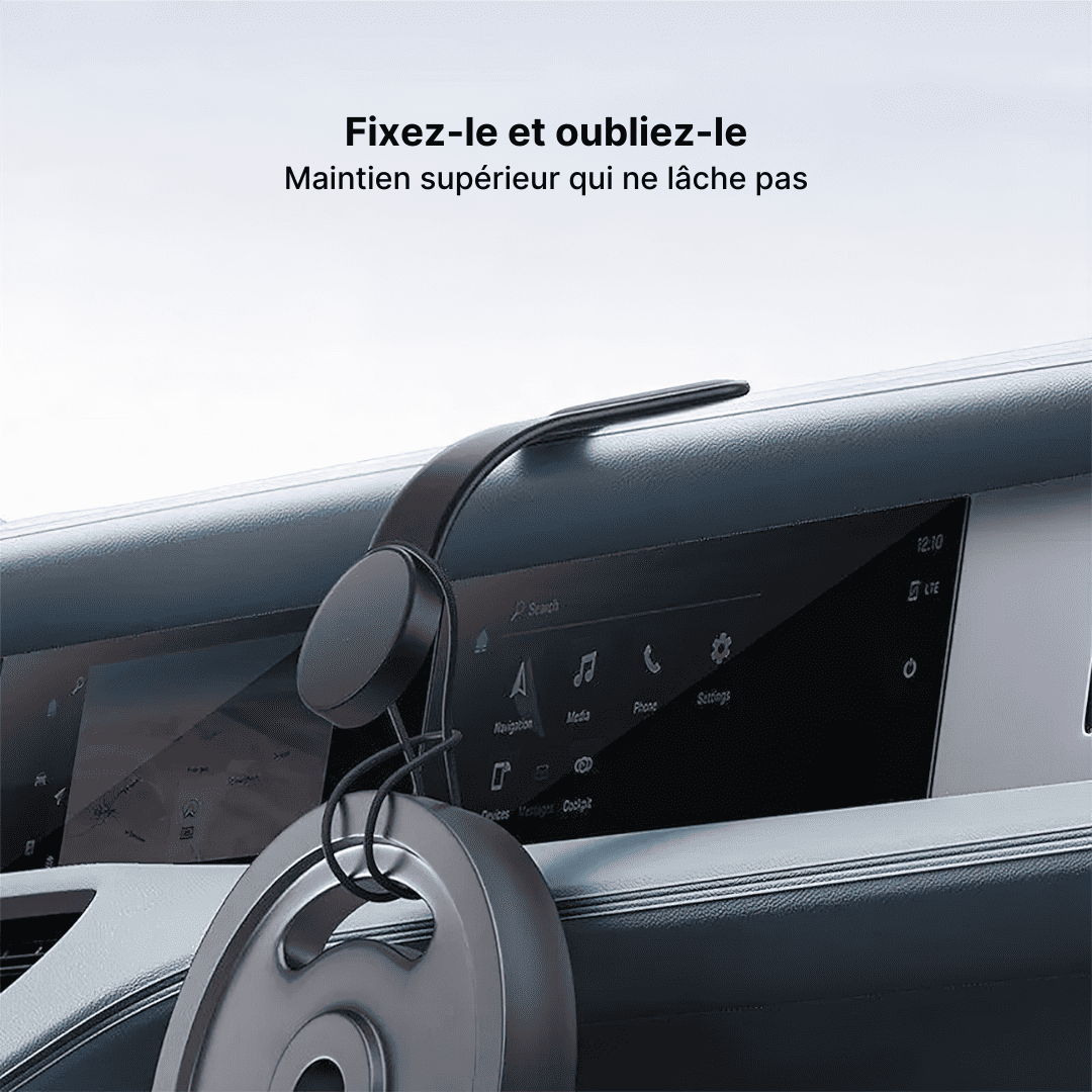 Chargeur Voiture RGB Magnétique Sans Fil Flexible pour Téléphone