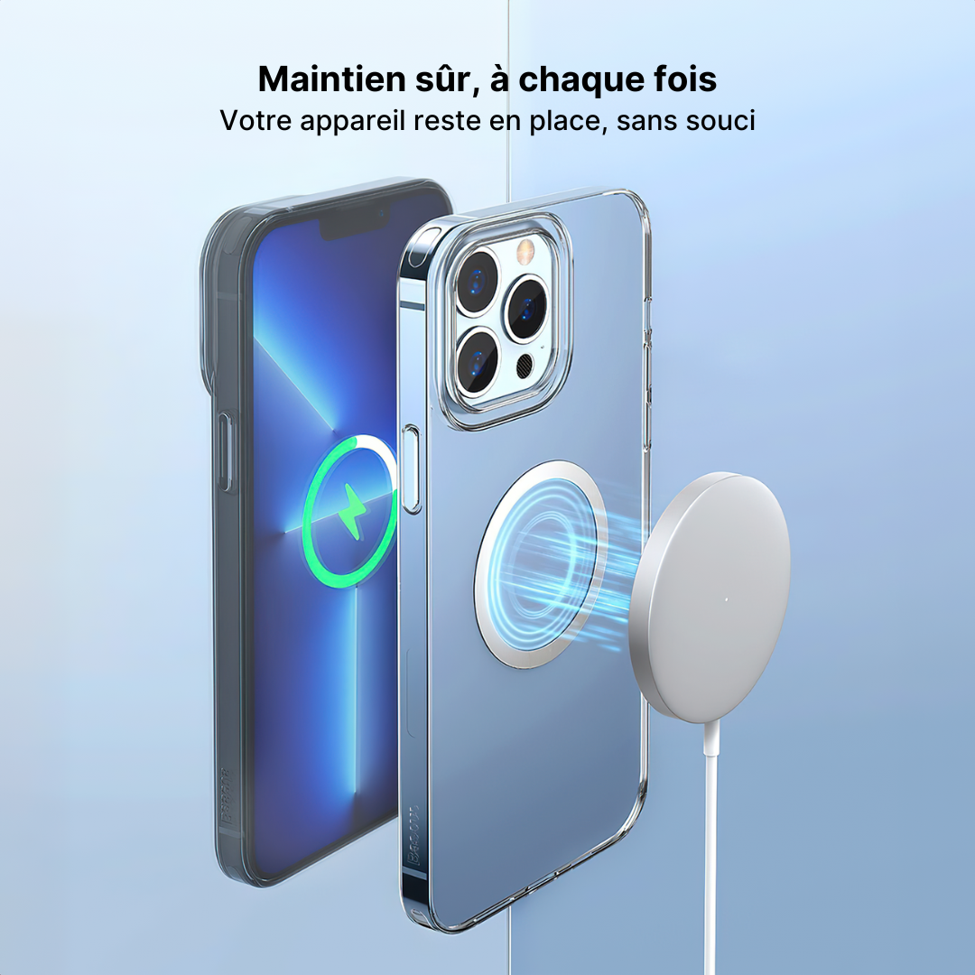 Anneau Magnétique MagSafe pour iPhone et Android