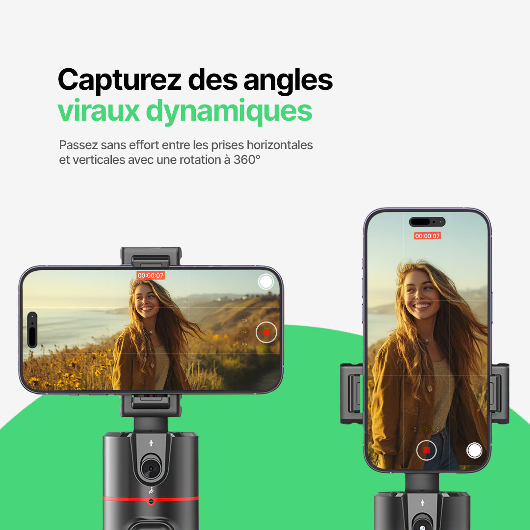 Perche pour Caméra AutoFocus 360 avec Suivi Intelligent