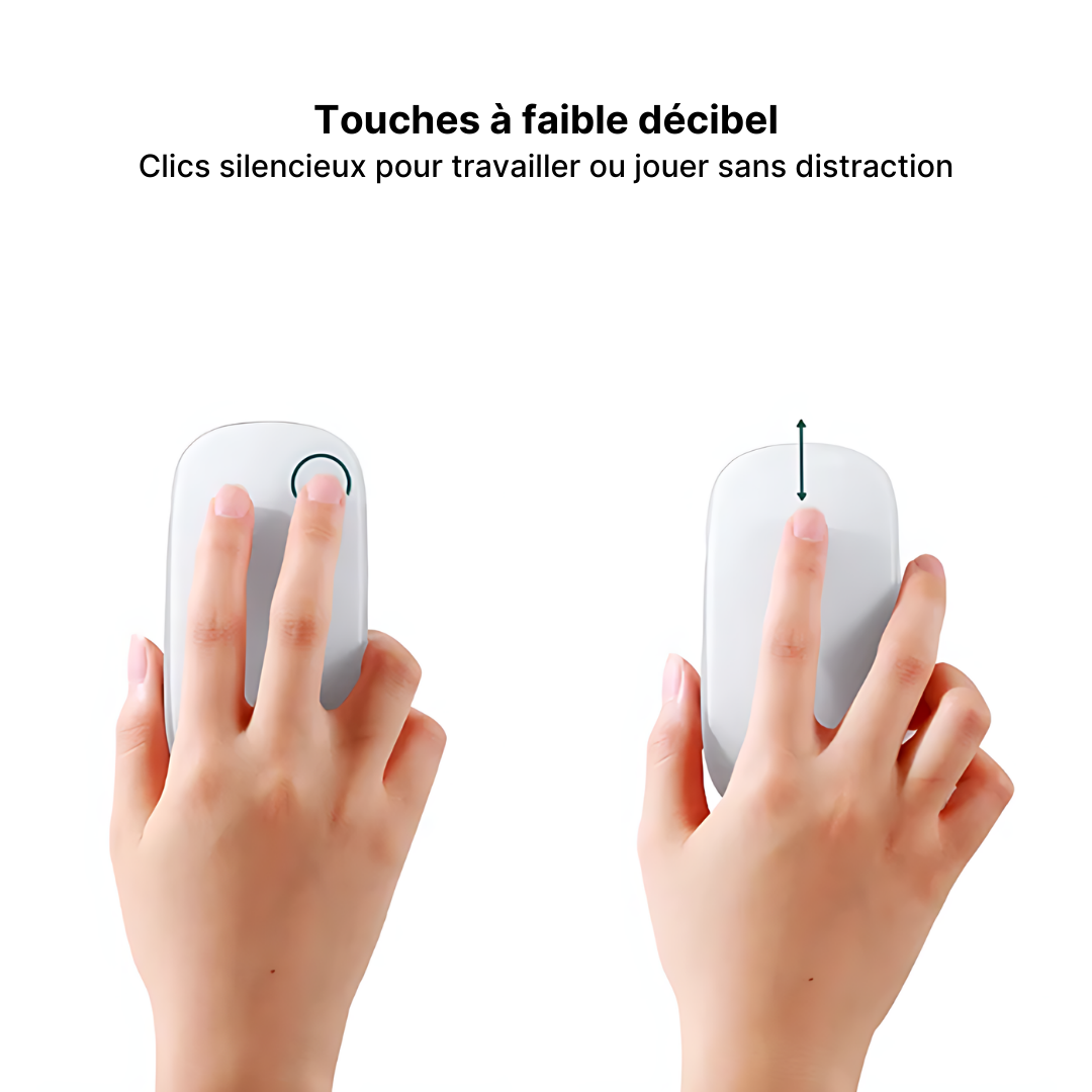Souris Bluetooth TravelLite - Ultra-fine & légère pour le voyage