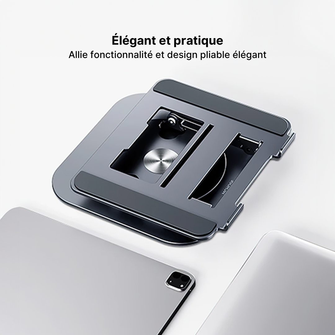 Support Ordinateur Portable Pivotant 360