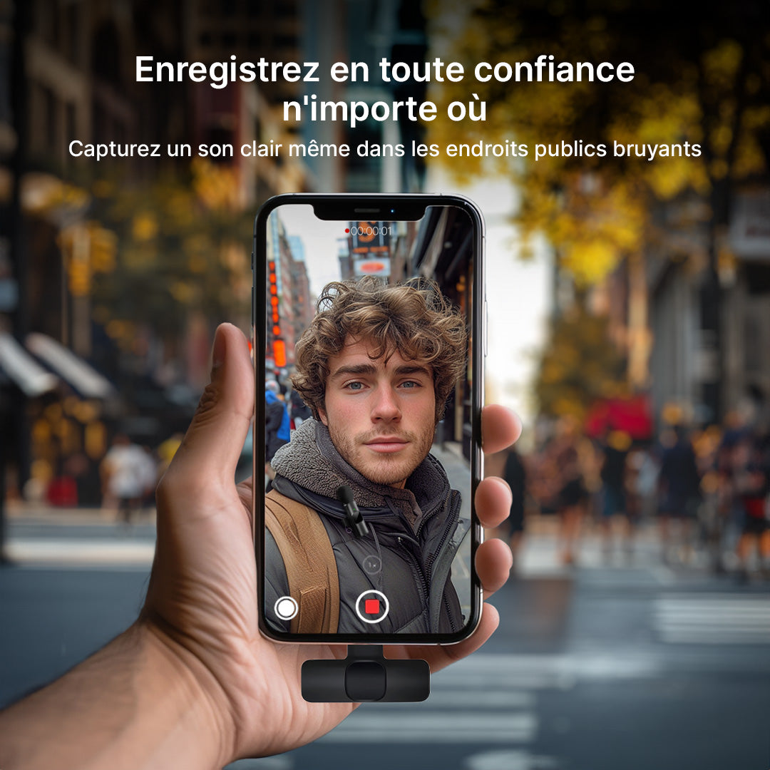 Micro sans fil PocketPro Mini pour créateurs