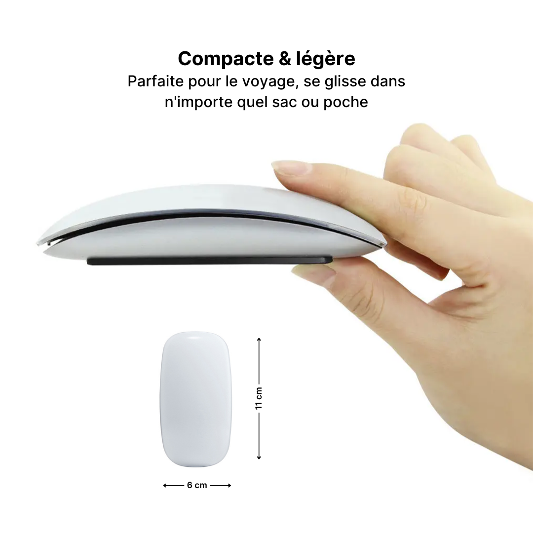 Souris Bluetooth TravelLite - Ultra-fine & légère pour le voyage