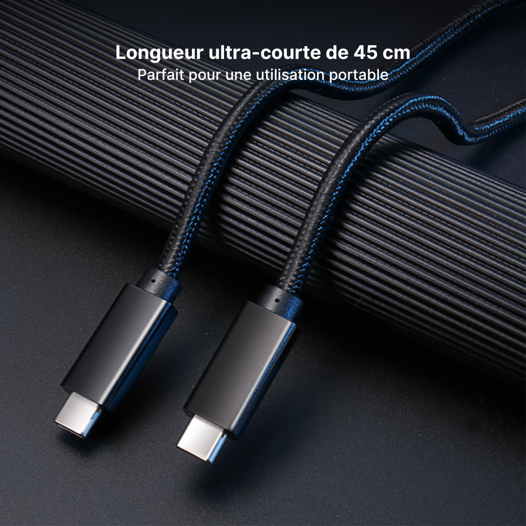 Câble Type-C vers Type-C 60W