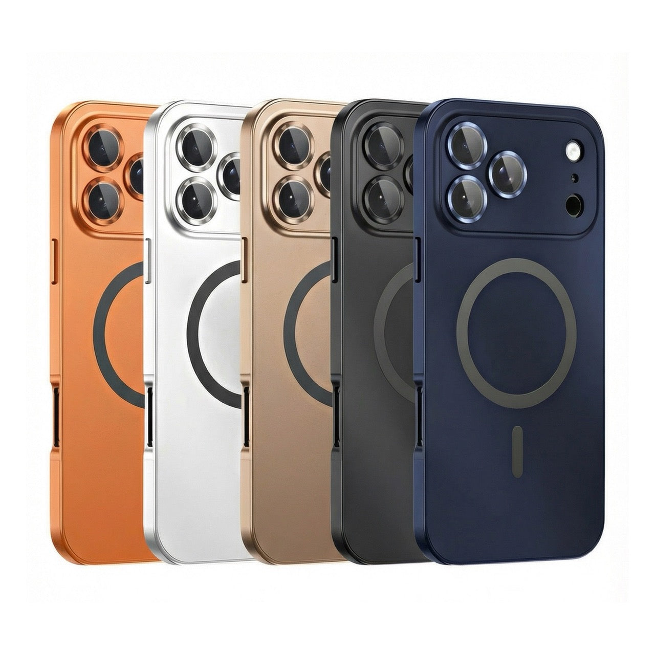 Coque iPhone Métallique avec Protection Caméra