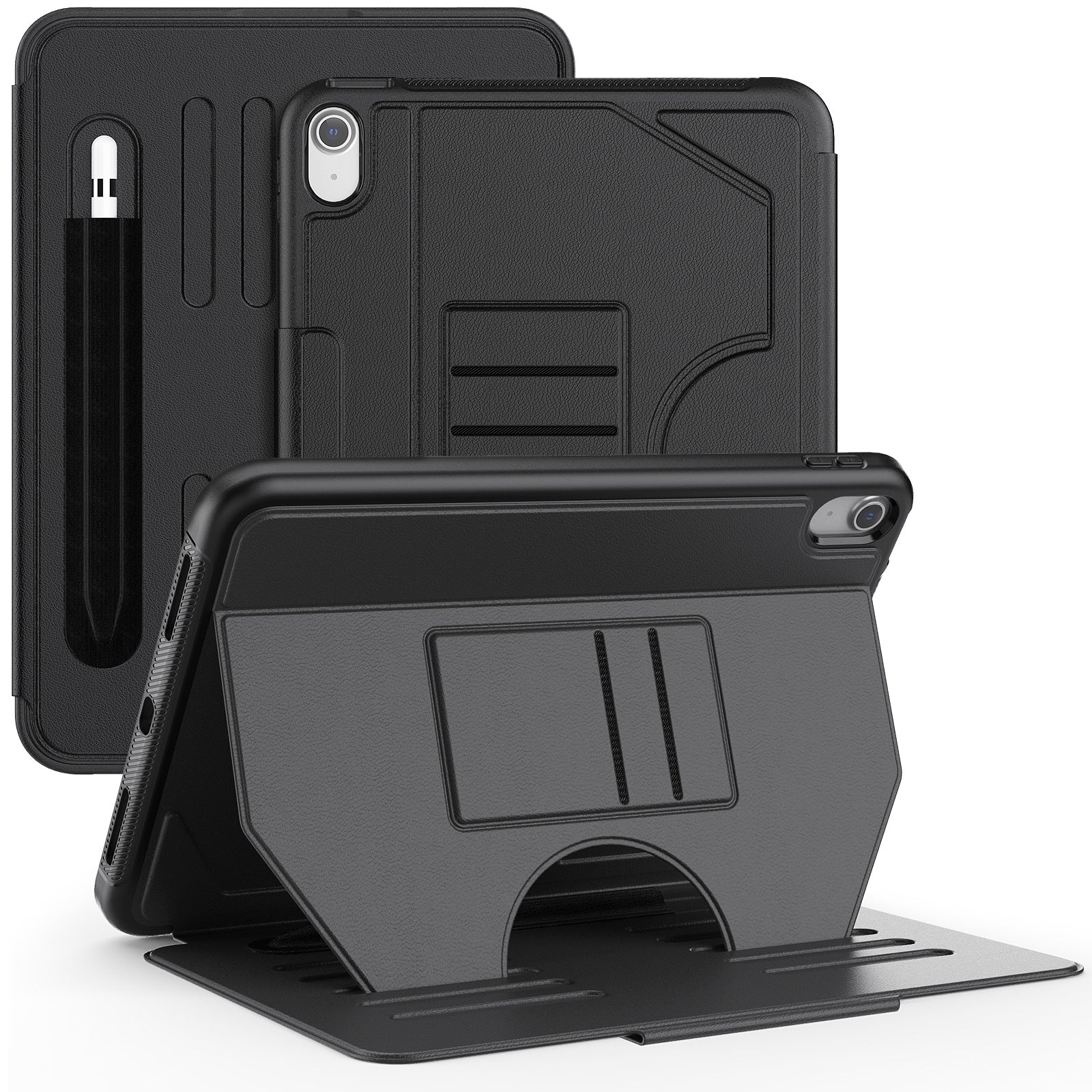 Étui AirFlow Pro pour iPad avec Support Ajustable et Porte-Crayon
