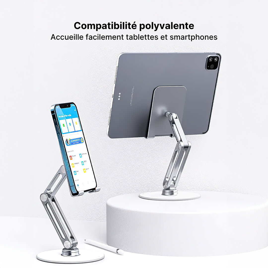 Support Smartphone en Aluminium 360