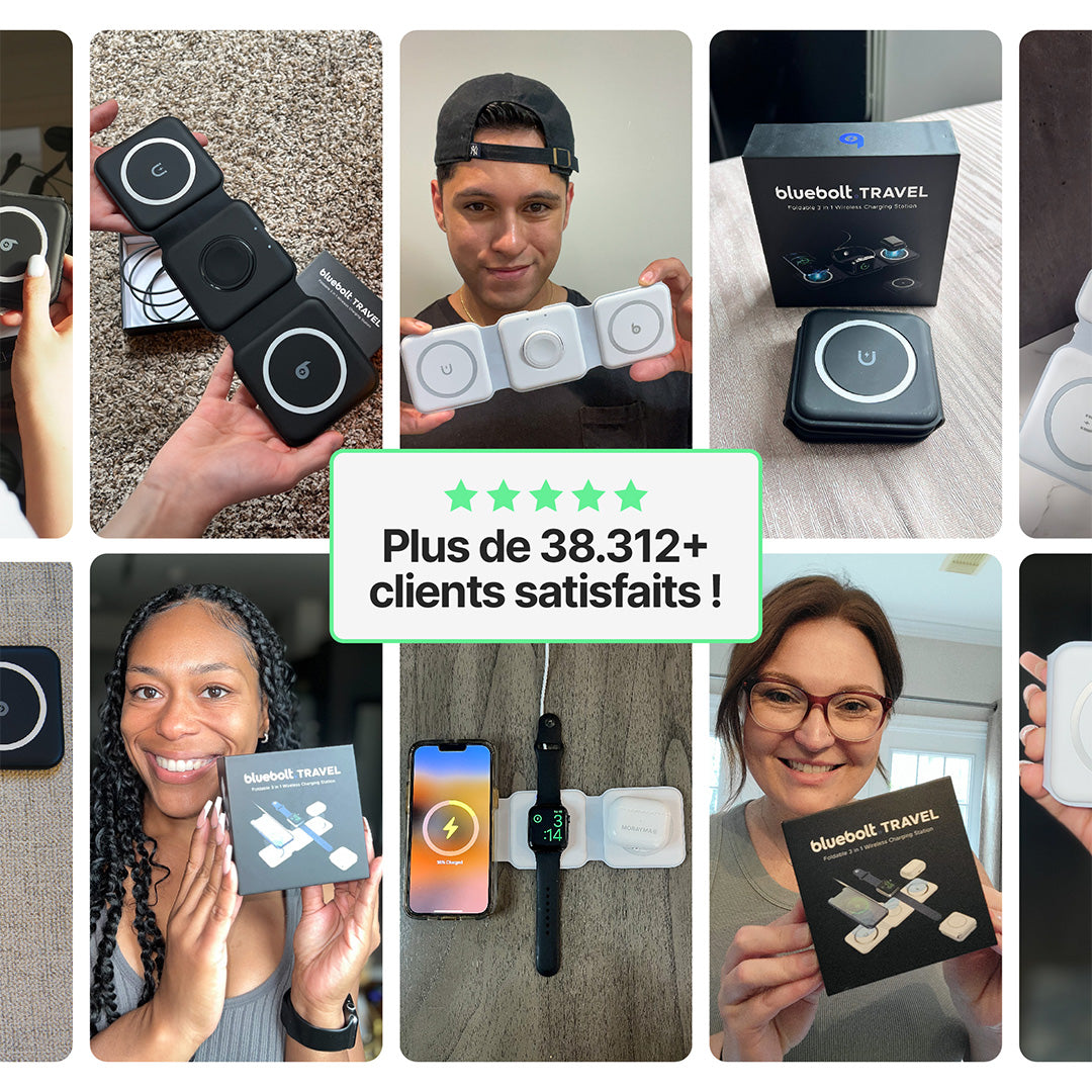 Station de Charge 3 en 1 Pliable