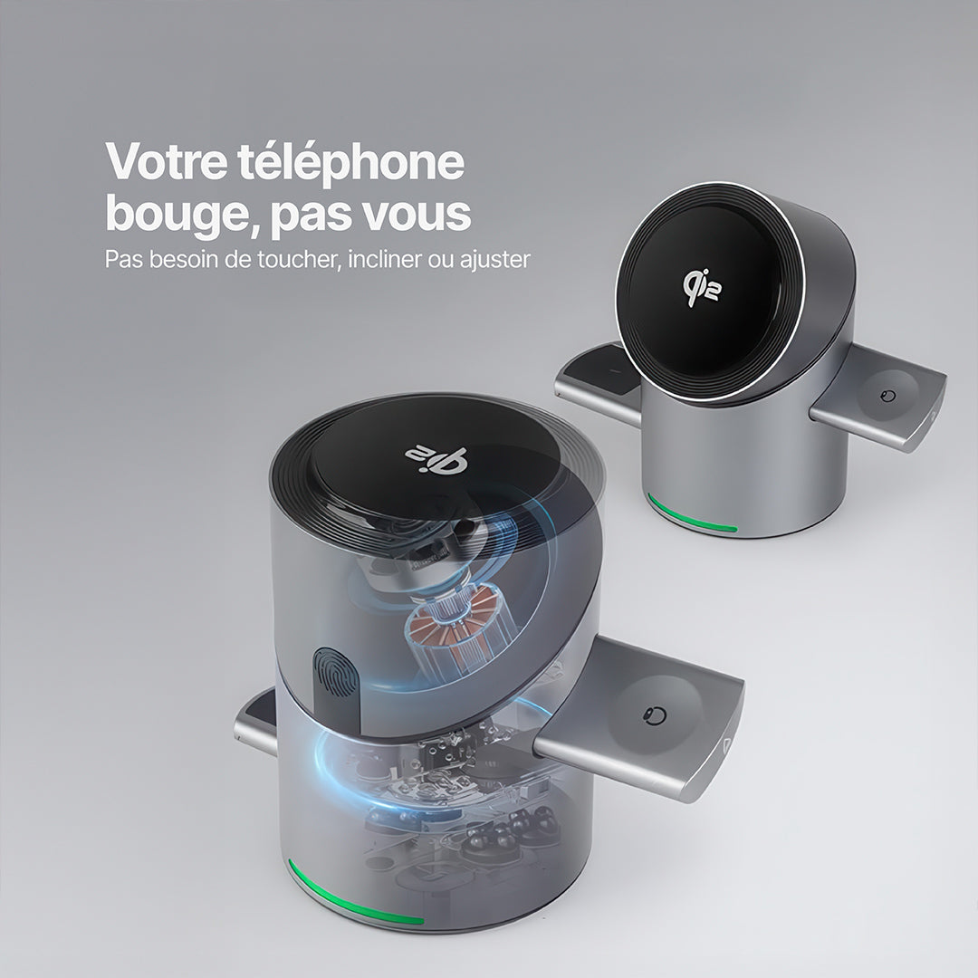 Halo MagSafe Station de charge sans fil 3-en-1 Qi2