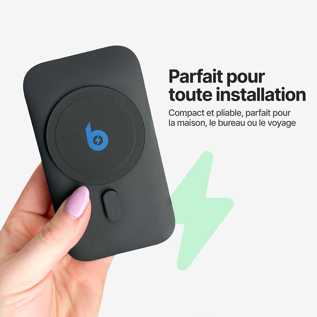 Station de Charge Sans Fil MagFlo 3 en 1 Qi2