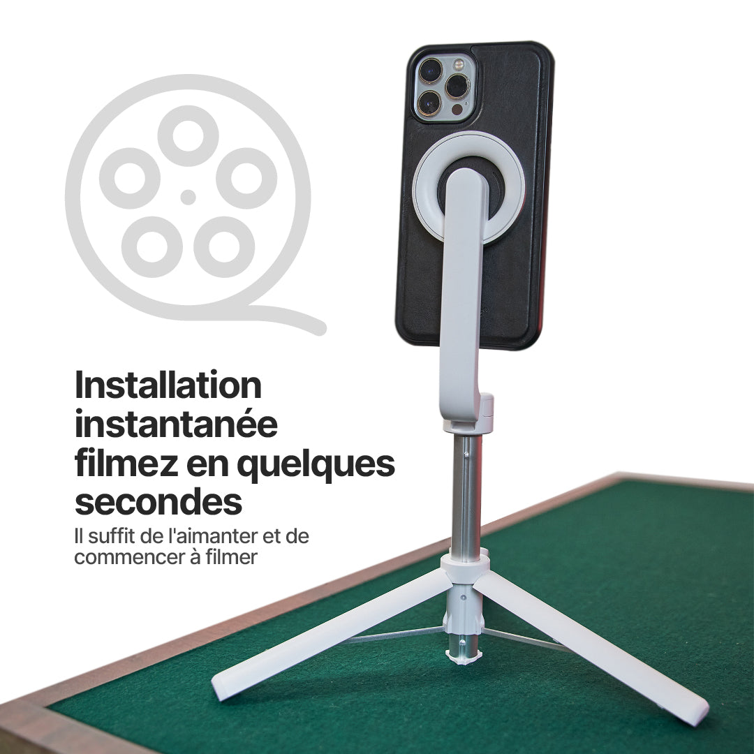 Trépied MagSafe avec Télécommande Sans Fil pour Créateurs