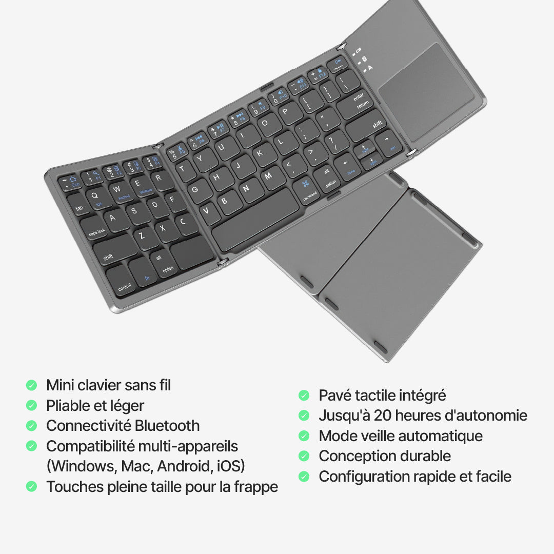 Mini Clavier Bluetooth NanoFold