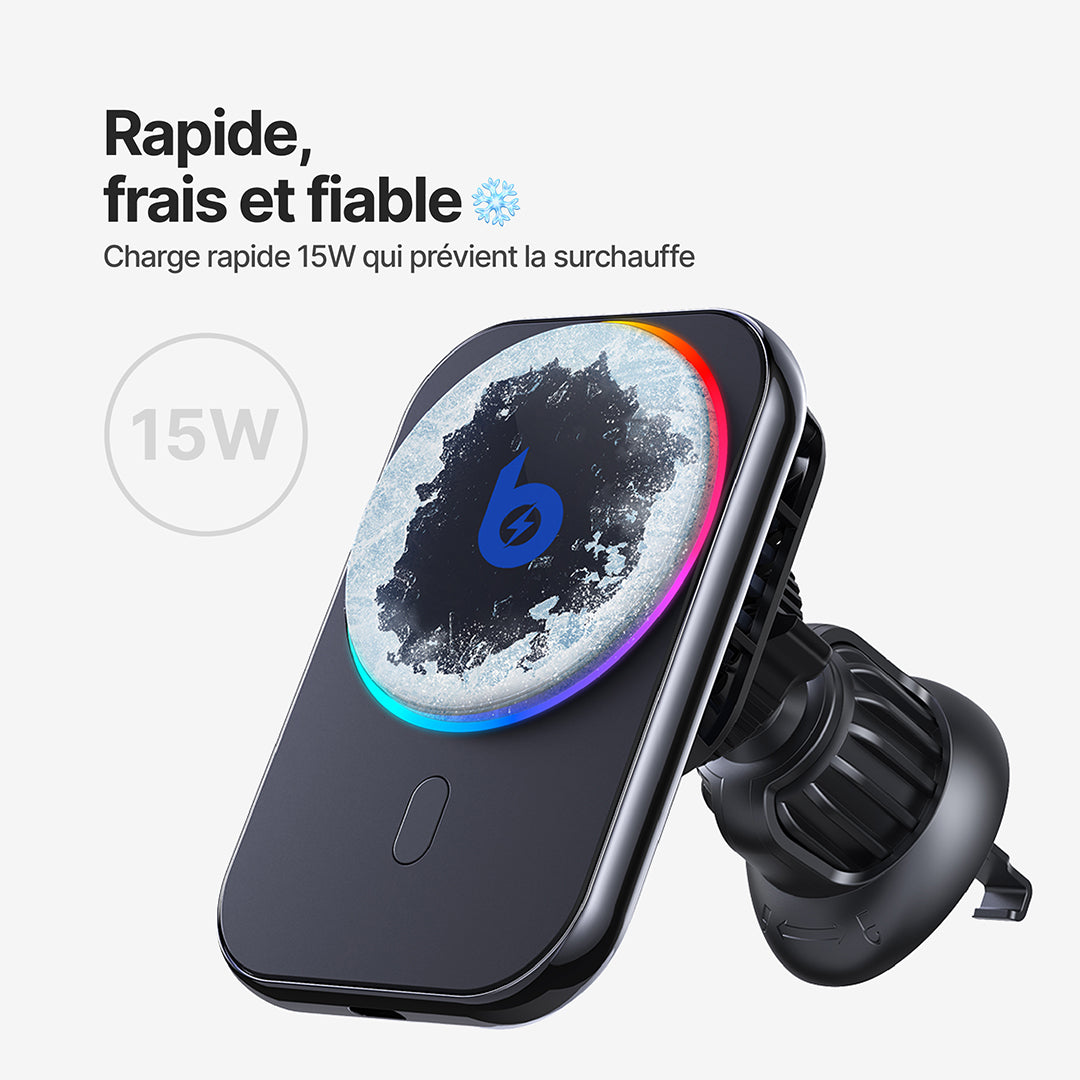 Chargeur de Téléphone Sans Fil MagSafe PolarCharge Qi2