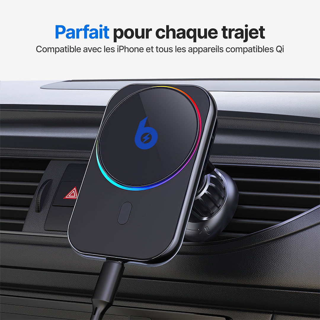 Chargeur de Téléphone Sans Fil MagSafe PolarCharge Qi2