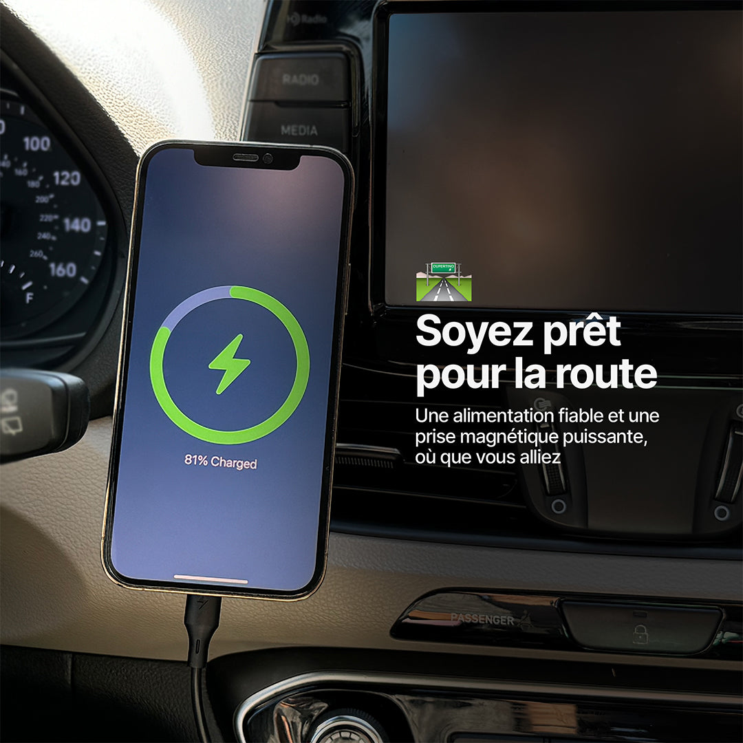 Chargeur de Téléphone Sans Fil MagSafe PolarCharge Qi2