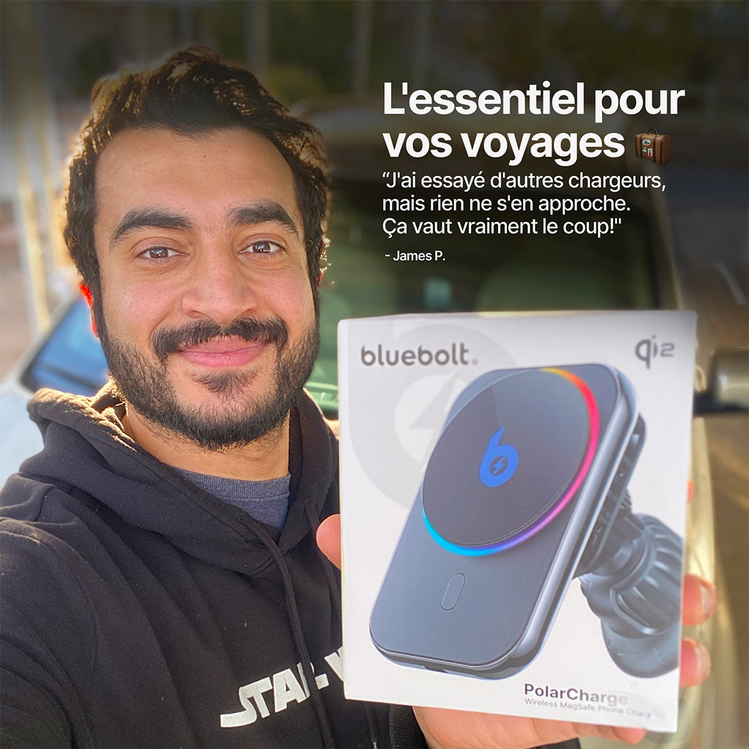 Chargeur de Téléphone Sans Fil MagSafe PolarCharge Qi2