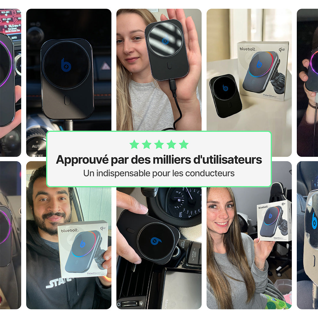 Chargeur de Téléphone Sans Fil MagSafe PolarCharge Qi2