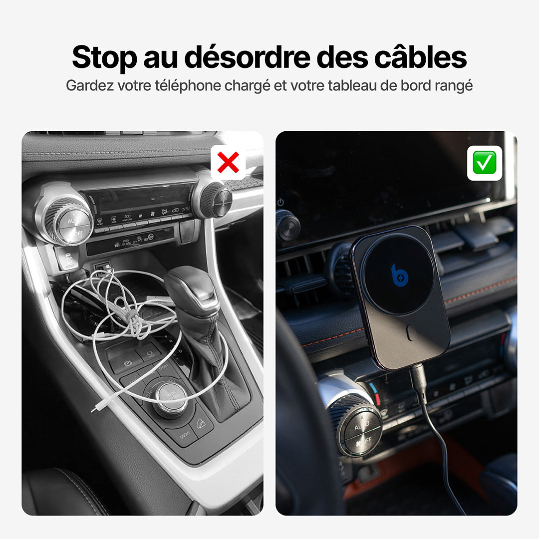 Chargeur de Téléphone Sans Fil MagSafe PolarCharge Qi2