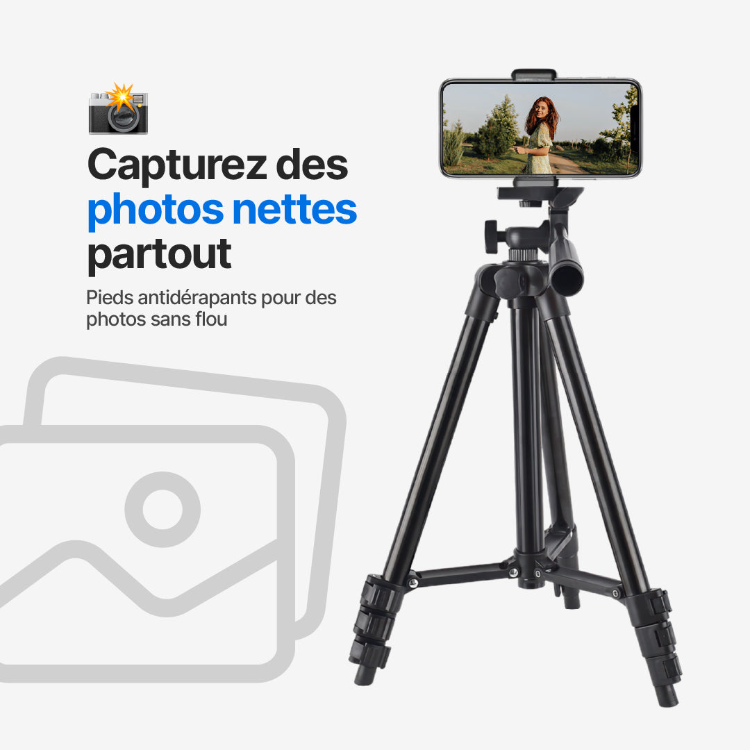 Trépied QuickSnap pour Appareil Photo et Smartphone