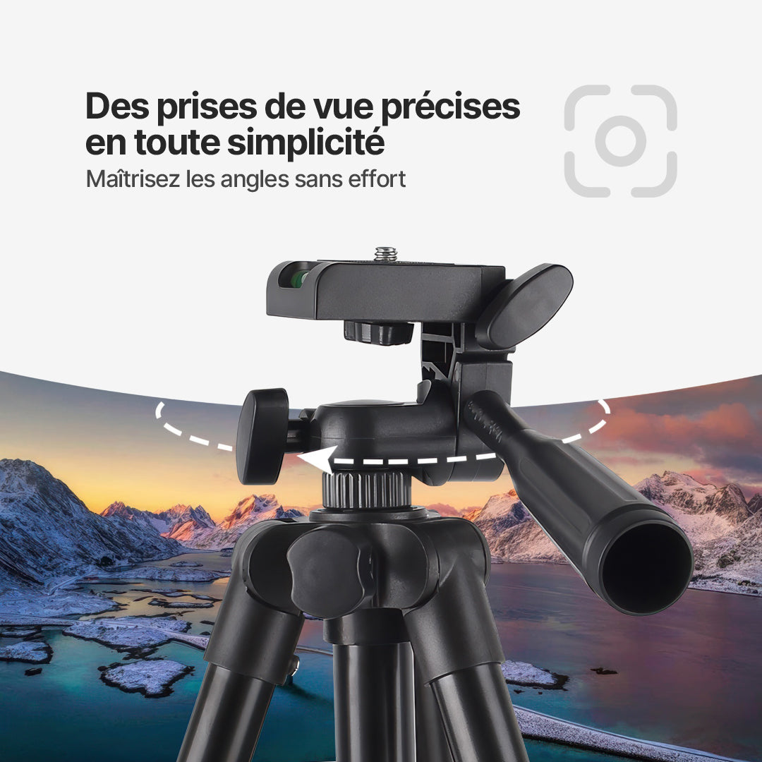 Trépied QuickSnap pour Appareil Photo et Smartphone