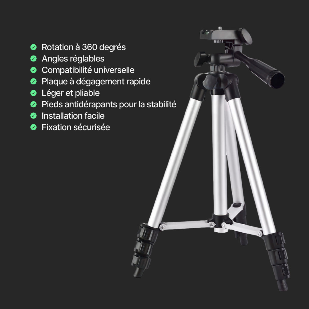 Trépied QuickSnap pour Appareil Photo et Smartphone