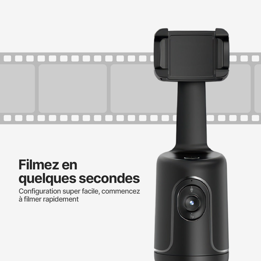 Support de Caméra Smart360 avec Suivi de Mouvement IA