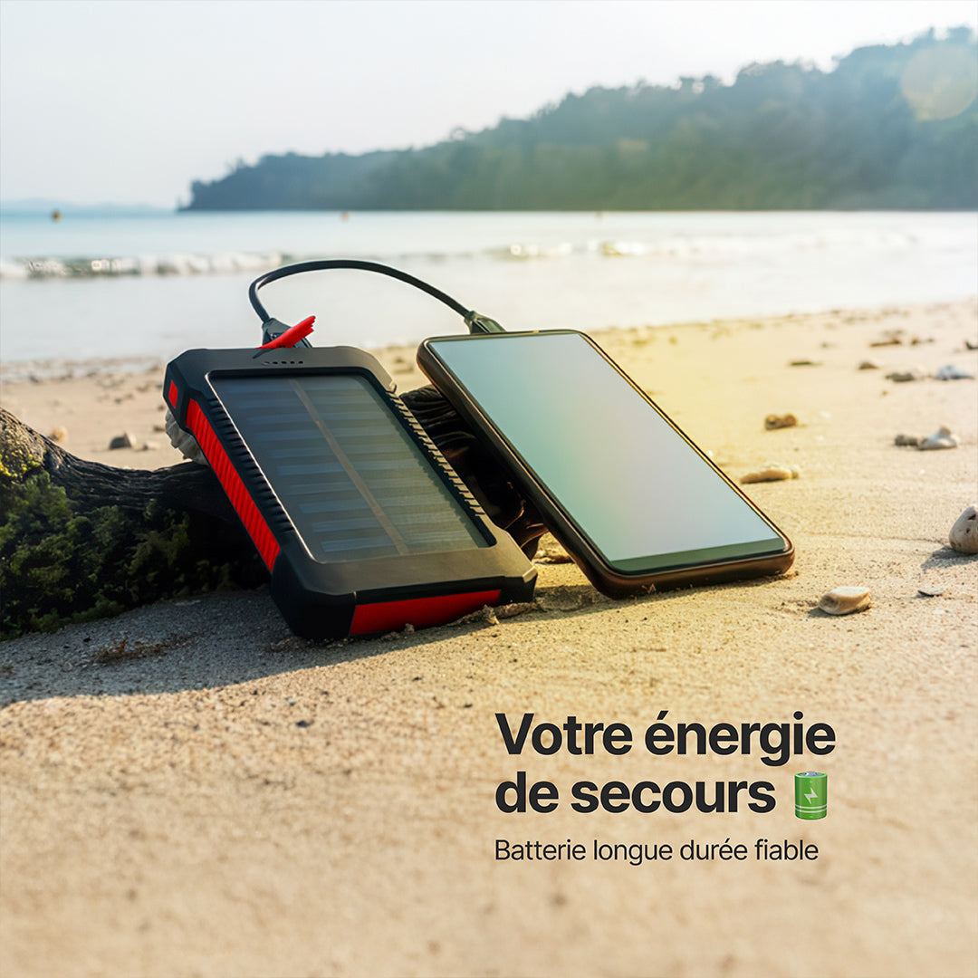 SolaBank Powerbank à recharge sans fil 10000mAh