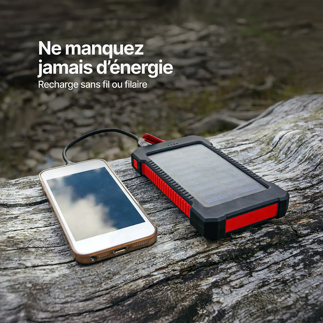 SolaBank Powerbank à recharge sans fil 10000mAh