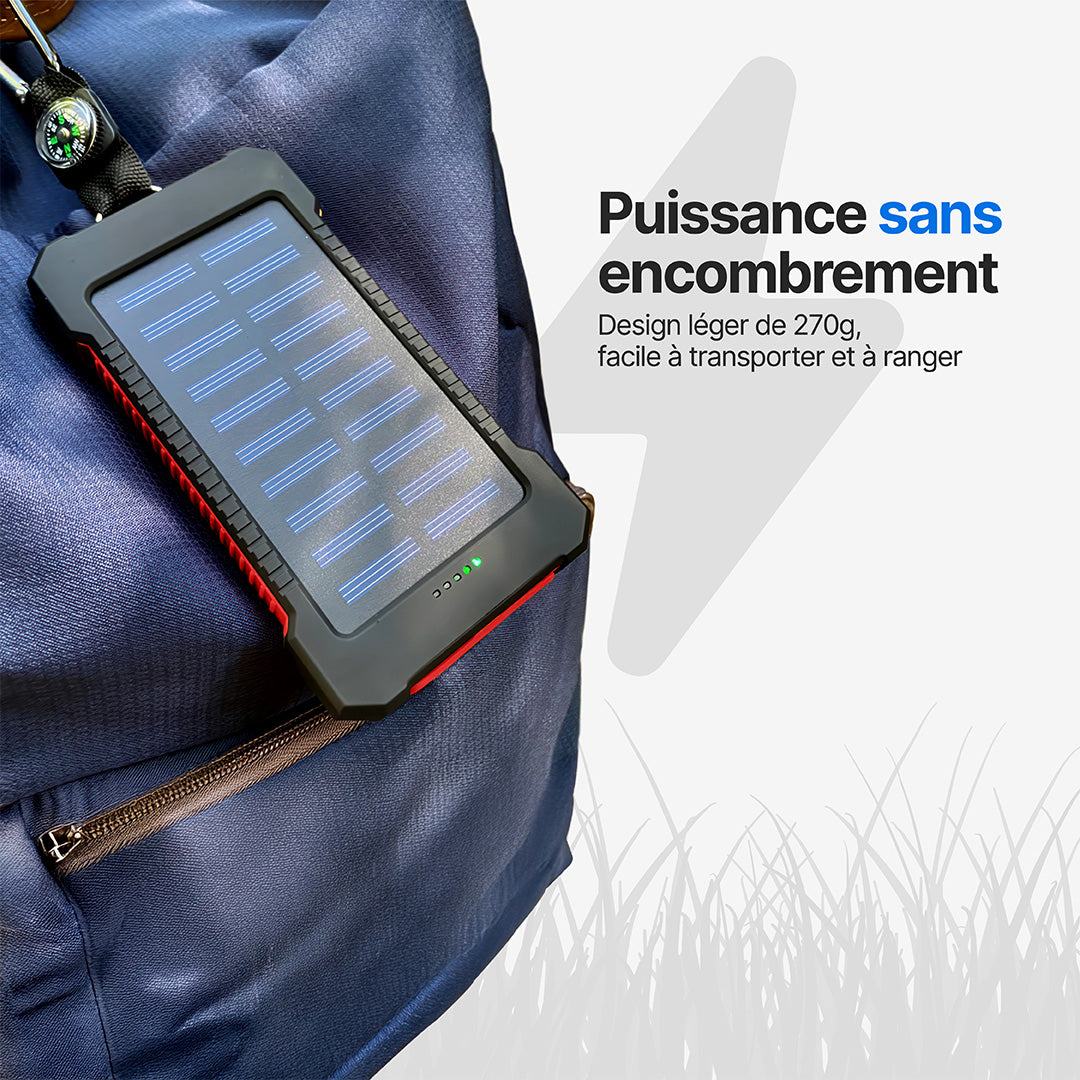 SolaBank Powerbank à recharge sans fil 10000mAh