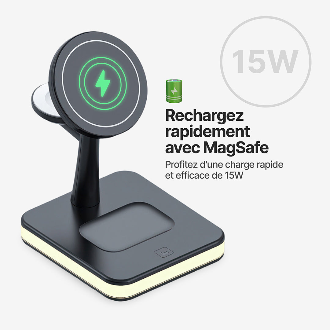 Station de Charge MagSafe Ultra 4 en 1