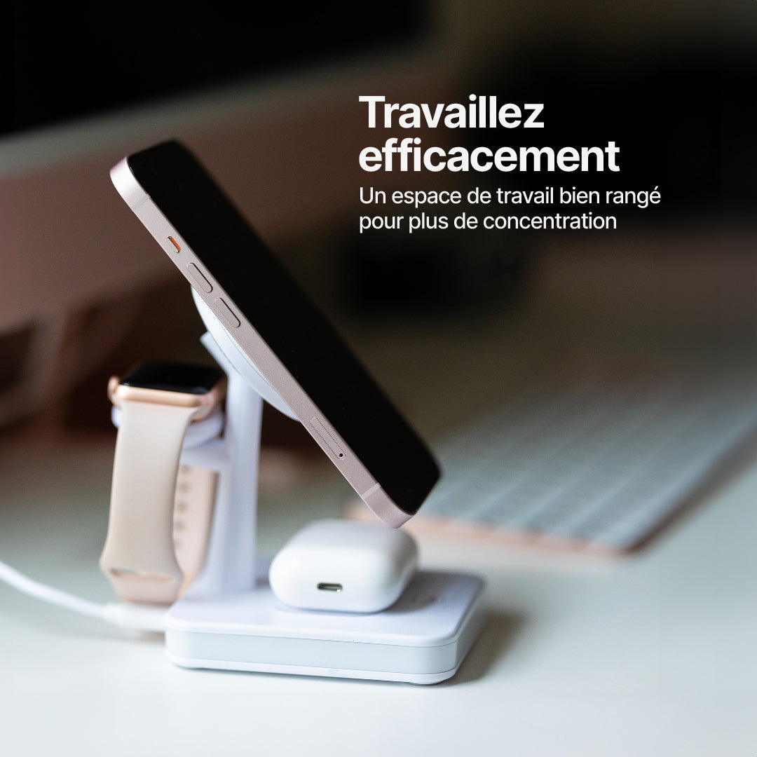 Station de Charge MagSafe Ultra 4 en 1