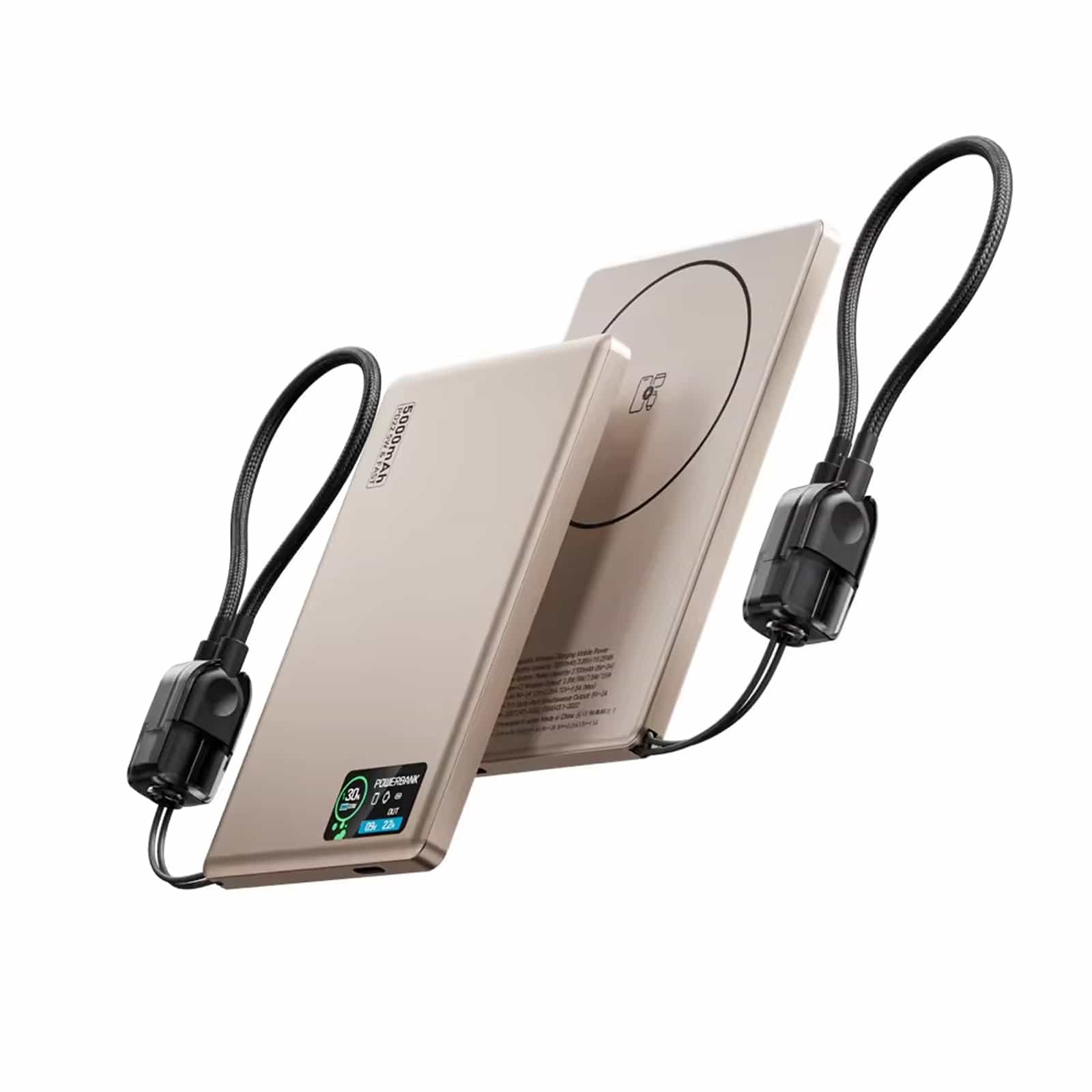 Batterie Externe Q2 Ultra-Fine 22,5 W avec Écran