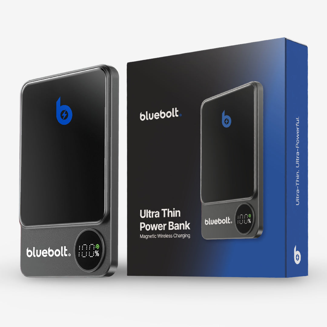 Batterie Externe Ultra Fine 20W Avec Charge Sans Fil Magnétique