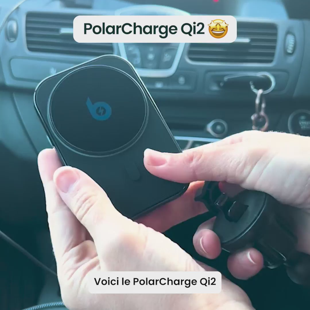 Chargeur de Téléphone Sans Fil MagSafe PolarCharge Qi2