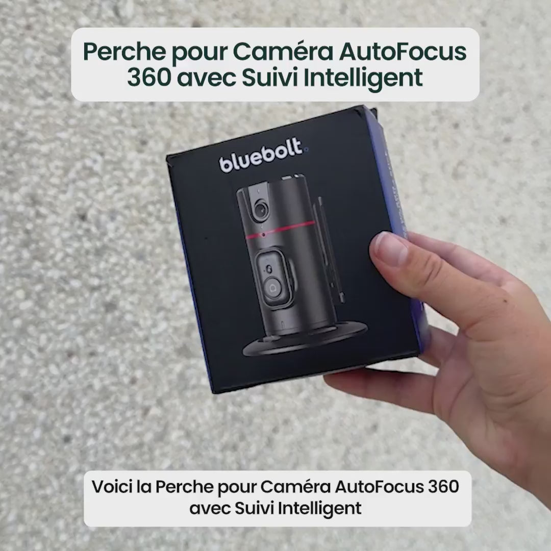 Perche pour Caméra AutoFocus 360 avec Suivi Intelligent